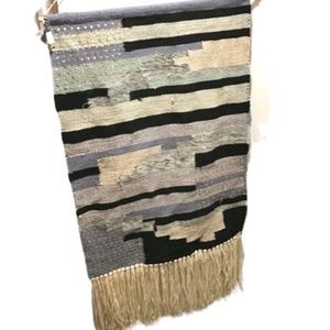 NWT Large Woven Wall Hanging Wool/Cotton Blend